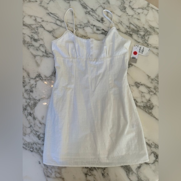 NWT BP. by Nordstrom White Cotton Sundress | Square Neck | Size XS | Fully Lined - Picture 2 of 10